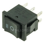Тумблер 3 положення 6 контактів KCD2 15*21 mm 6A