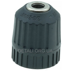 Патрон самозажимний 3/8" 0,8-10 мм пластик/пластик дор.
