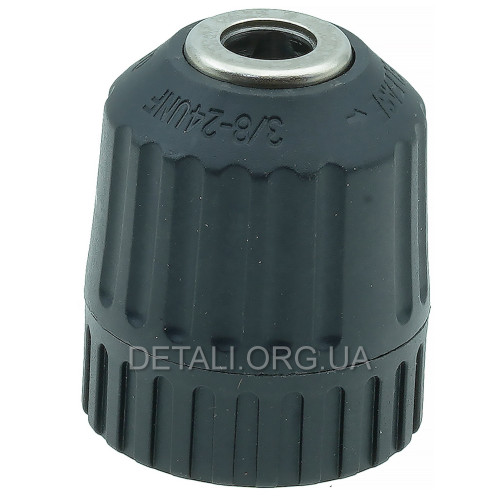Патрон самозажимний 3/8" 0,8-10 мм пластик/пластик дор.