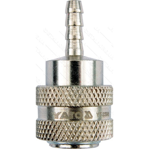 Бистроз'ем наконечник YATO до шлангу d 1/4 50/250