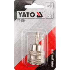 Быстросъем наконечник YATO к шлангу d 1/4 50/250 2