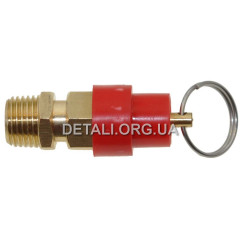 JB. Запобіжний клапан компресора різьблення 1/4" 8,5 бар 2