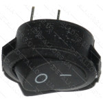 Тумблер овал 2 положения 2 контакта 17*25 mm 6A
