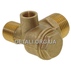 JB. Обратный клапан компрессора резьба 1/2*3/8 М10*1 вн (качество) 2