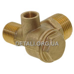 JB. Обратный клапан компрессора резьба 1/2*3/8 М10*1 вн (качество)