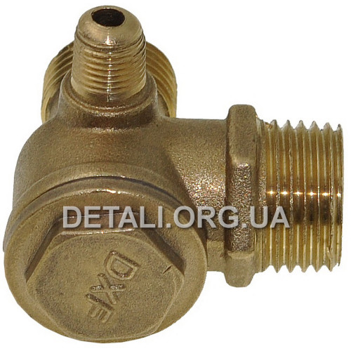 Зворотний клапан компресора 1/2*19мм*М10 латунь