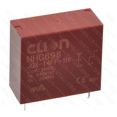 Реле HHC69B JQX-14FF-1H сварочного инвертора Tekhmann TWI-300 TIG 24VDC 10A