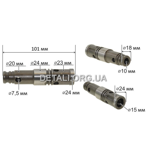 Ствол перфоратора D24 L101