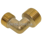Кутник JB компресора 1/2"-3/8" жовтий (якість)