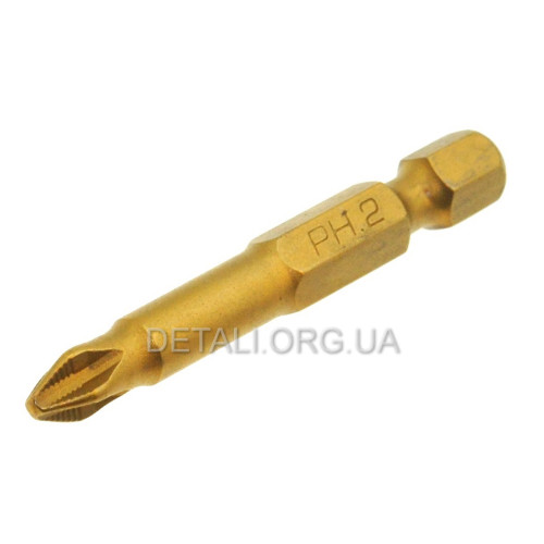 Бита Bonanza PH2 50mm (1шт) с напылением