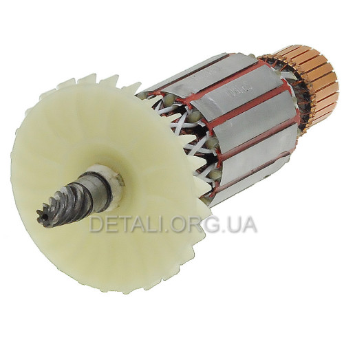 Якорь шлифмашины Dnipro-M PM-160SP (183*44 6-з лево конус)