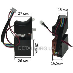 Кнопка гайковерта Tekhmann TCD-200/i20 BS