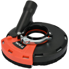 Кожух пилозахисний YATO для болгарки d115/125 діапазон 28-36 мм