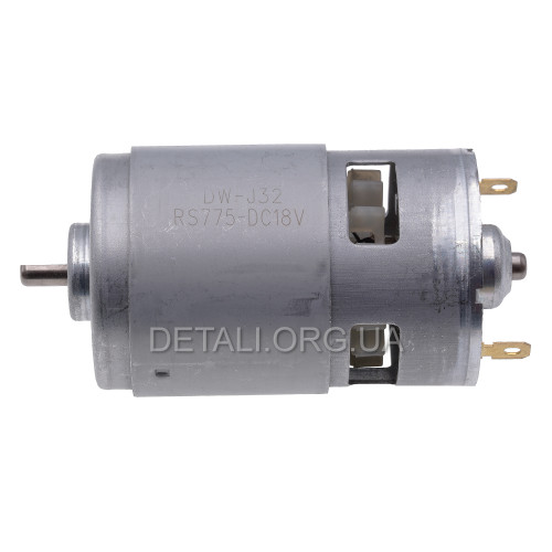 Двигатель гайковерта Tekhmann TIW-300/20i KIT RS-775S 18V (D44 / H89 / dвала 5мм шлиц4 мм)