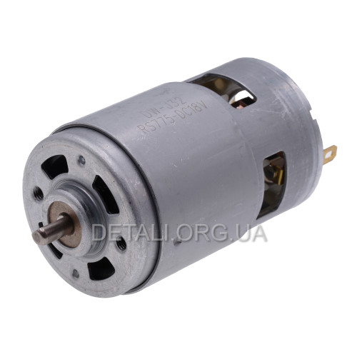 Двигатель гайковерта Tekhmann TIW-300/20i KIT RS-775S 18V (D44 / H89 / dвала 5мм шлиц4 мм)