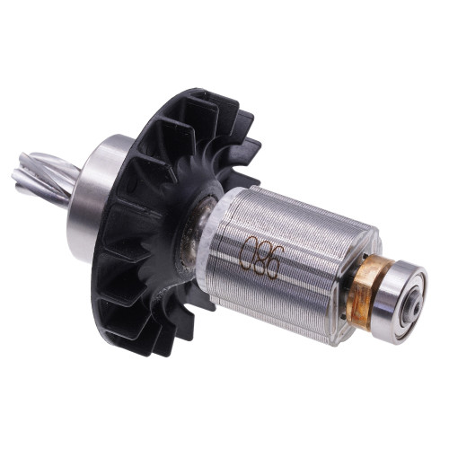 Якорь безщеточный кустореза Makita DUN500W/DUN600L в сборе (20*72,5 5-зубов право) оригинал 519598-1