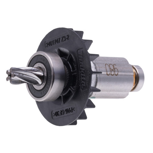 Якорь безщеточный кустореза Makita DUN500W/DUN600L в сборе (20*72,5 5-зубов право) оригинал 519598-1
