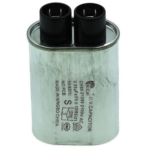 Конденсатор BiCai CH85-21095 для микроволновой печи 0.95 мкФ 2100V (клеммы 3+3)