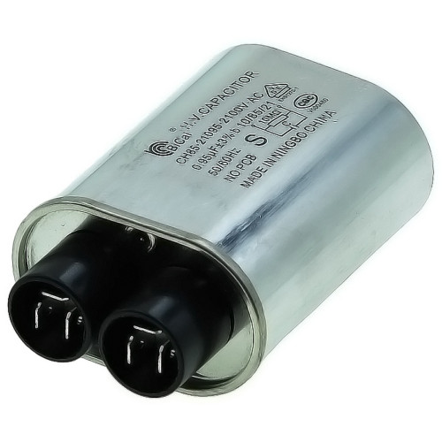 Конденсатор BiCai CH85-21095 для микроволновой печи 0.95 мкФ 2100V (клеммы 3+3)