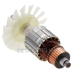 Якорь циркулярной пилы Bosh GKS 140 оригинал 1604010B9J (160*46 8-з право) 2