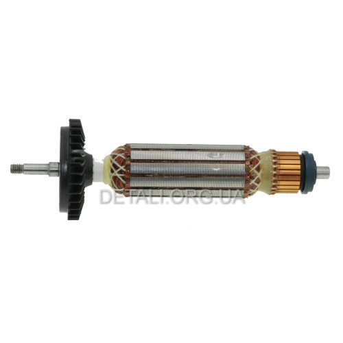Якорь шлифмашины Bosch GWS 7-100 оригинал 1604010BK7 (170*28 резьба 6мм)
