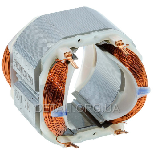 Статор шлифмашины Bosch GSS 140 оригинал 2609120299 (52*57/L25/dвн36 мм)
