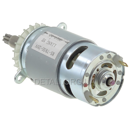 Двигун акумуляторного лобзика Tekhmann TJS-80/i20 RS-785S 20V (D46/H123/dвала 10мм 7з)