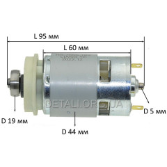 Двигатель мультитула аккумуляторного Tekhmann TCMT-3/i20 (L95/d44/dвала5 мм)