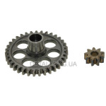 Шестерни электропилы Grunhelm GES28-45P (d1 10*72/h33мм/d2 8*23/h10 мм)