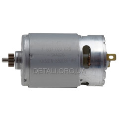 Двигатель постоянного тока шуруповерта Bosch GSR/GSB 120-Li 12V оригинал 1607000D7K