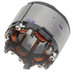 Статор аккумуляторной УШМ Makita DGA406 оригинал 629B61-9 2