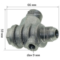 Зворотний клапан компресора (dвн9/D19*21 мм) 2