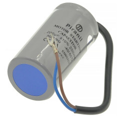 Конденсатор Piranil 200мкф - 250 VAC пусковий дроту (42*85 mm) 2