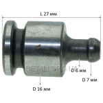 Боек - ударник перфоратора Dnipro-M RH-100 (L27/D16 мм)
