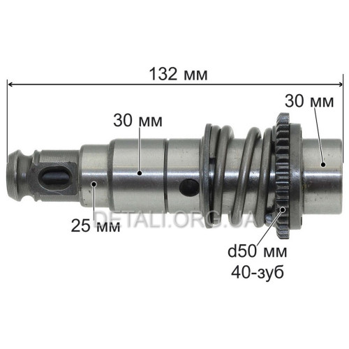 Ствол перфоратора Tekhmann TRH-1120, Forte RH 26-8 R (L132 мм)