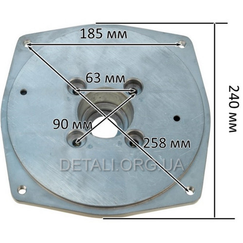 Кришка корпусу мотопомпи Lмц 185mm №3