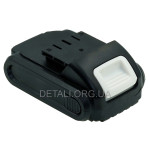 Акумулятор Li-ion шуруповерта 18V 2A чорний