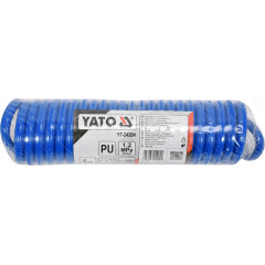 Шланг пневматический спираль полиуретан YATO быстросъем d 6.5 / 10 мм d12 Bar L 5 м 2