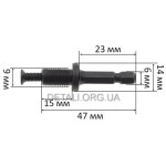 Переходник патрона шуруповерта 3/8"