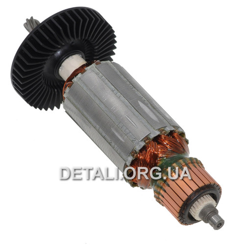 Якорь перфоратора Metabo KHE2443 оригинал 310009330 (154,5*35 / 6-з право)