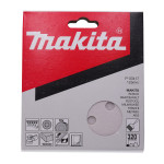 Набор шлифовальной бумаги d125 мм К320 Makita (10 шт) оригинал P-33417