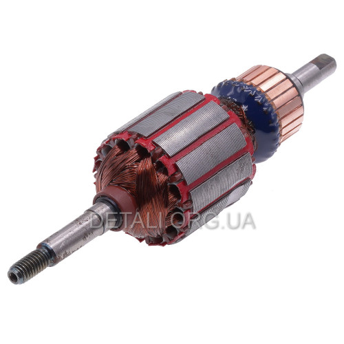 Якорь триммера Vitals EZT 033s/Sequoia SET350 (L135/D35мм/вал резьба М6)