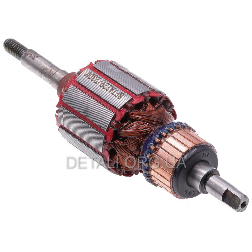 Якір тримера Vitals EZT 033s/Sequoia SET350 (L135/D35мм/вал різьблення М6)