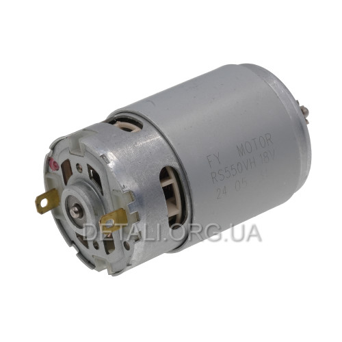 Двигатель шуруповерта 18В (18V) Forte CD 1813-2 B2 (d37 Lвала 75 d вала 3,2мм 11 зубов)