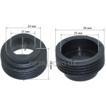 Привод маслонасоса цепной пилы Craft-tec EKS-405B (овал 15*17 d25*33/h19 мм)