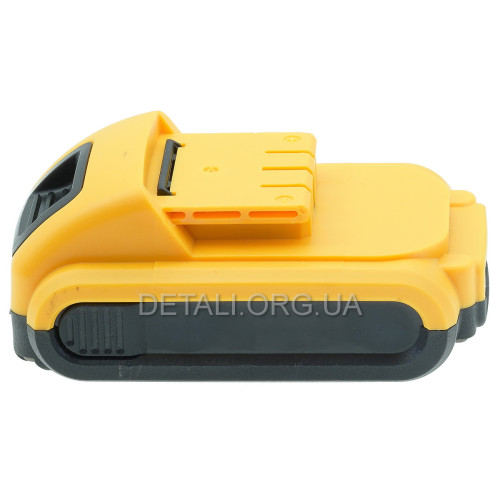 Акумулятор Li-ion шуруповерта 18V 2A жовтий