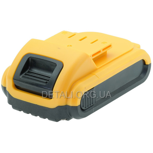 Акумулятор Li-ion шуруповерта 18V 2A жовтий