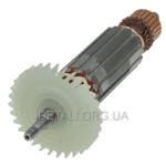 Якорь болгарки Makita GA4030, GA5030 (160*29,5 резьба 6мм) PRO аналог 517649-4