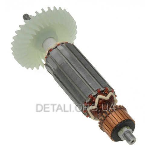 Якір болгарки Makita GA4030/GA5030 (160*29,5 різьблення 6мм) PRO аналог 517649-4