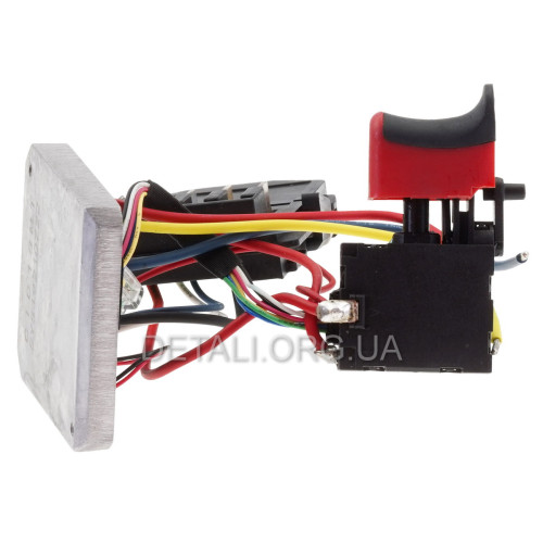 Кнопка с платой управления гайковерта Metabo SSD 18 Lt 200 Bl оригинал 343089690